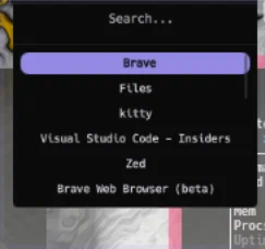 App launcher
